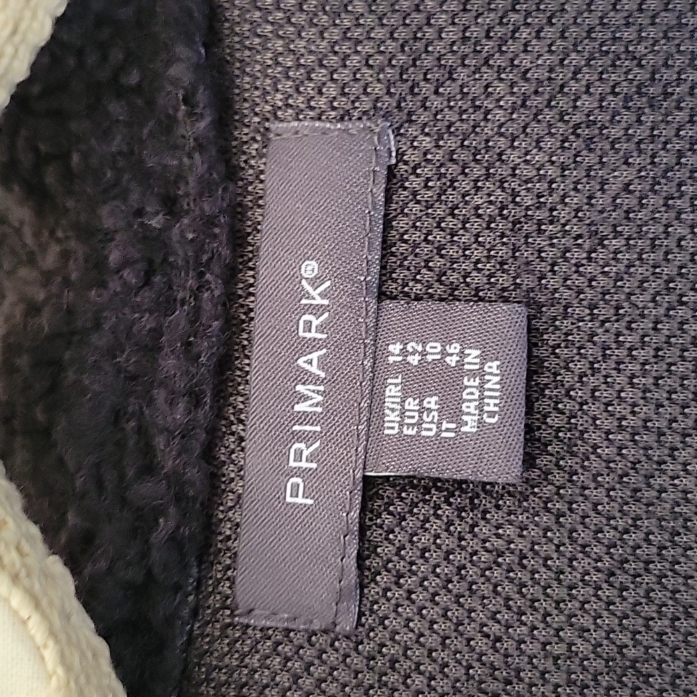 Oversized Sherpa Button Down Jacket - image 3